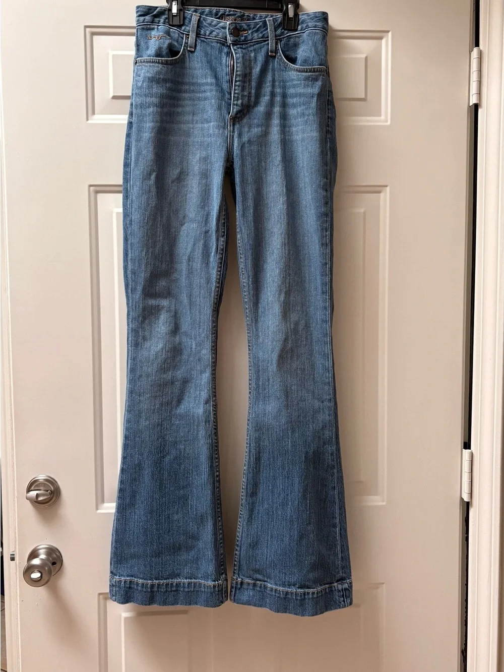 Kimes Ranch Women's Blue Flare Jeans - Picture 1 of 3